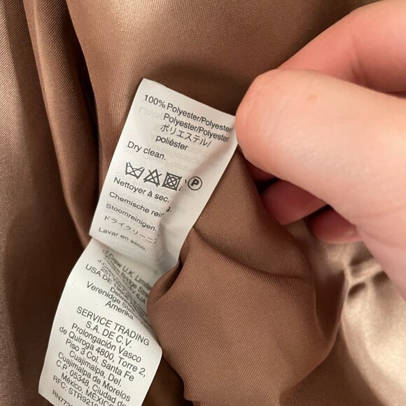 NWOT Madewell Estate Cocoon Coat in Camel - Picture 10 of 12